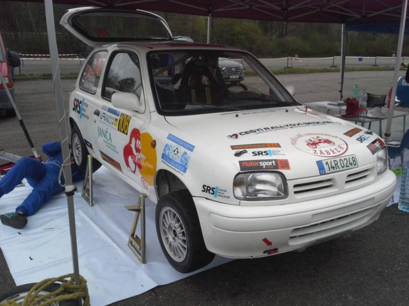 Náš žák úspěšně odstartoval kariéru v rally - foto