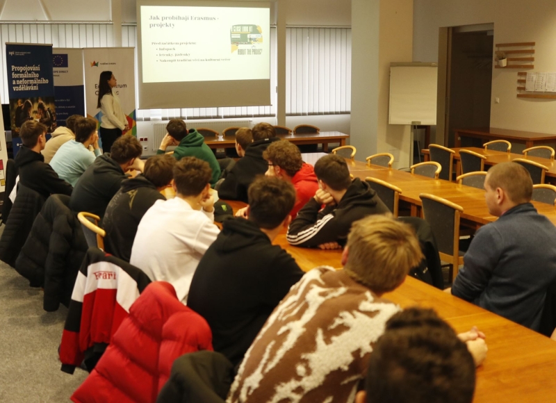 Naši studenti na Dni mobility v Olomouci (11.11.2024)