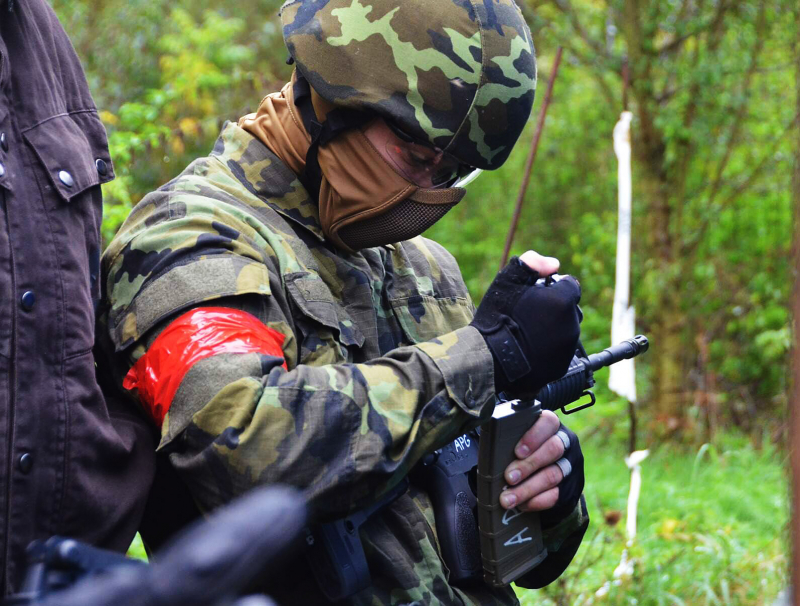 Sportovní den v areálu Airsoft parku Grygov